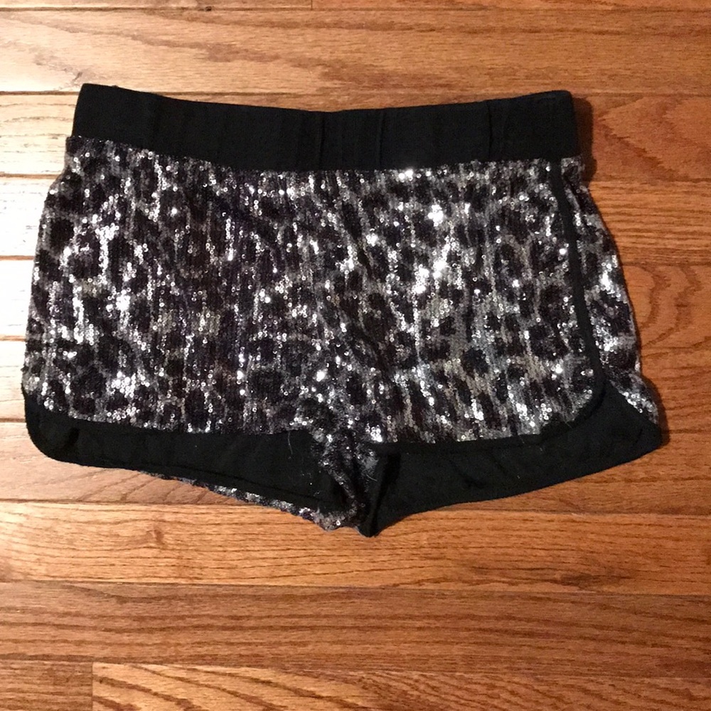 Sequin shorts